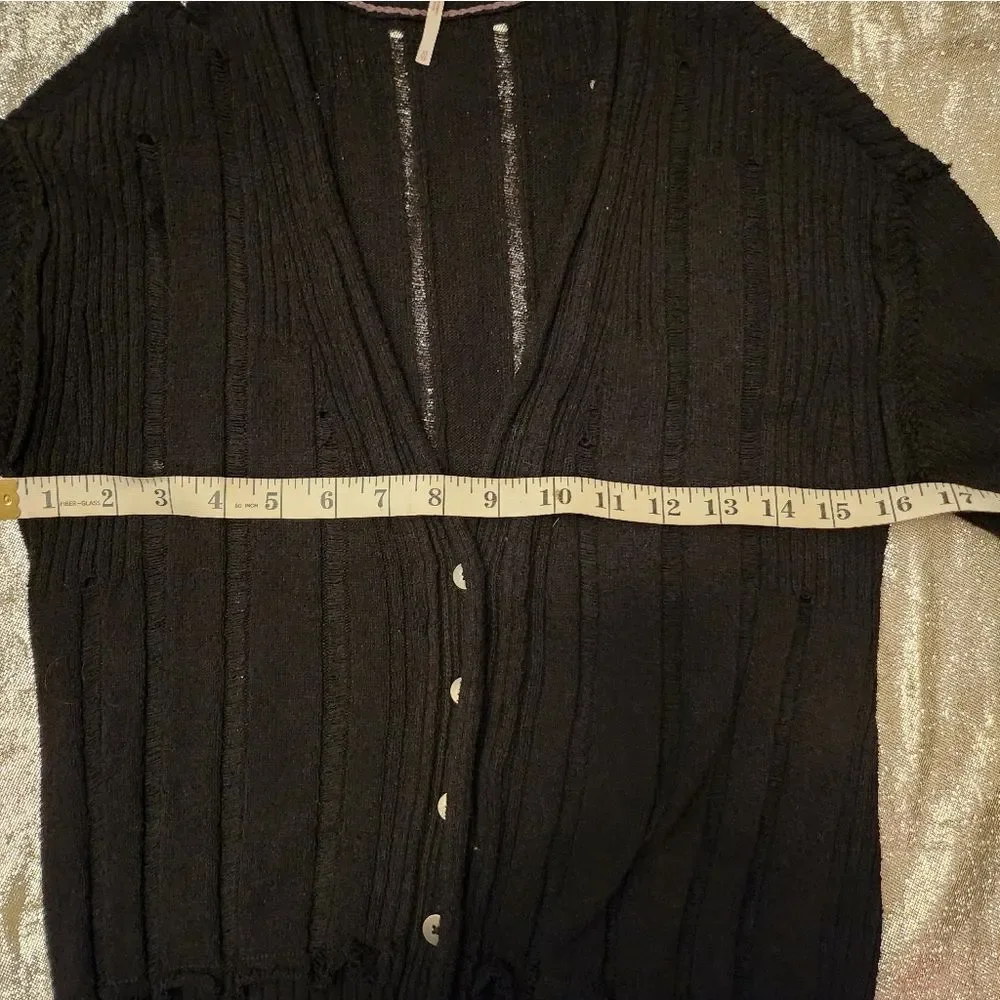 Free People Black Women's Sweater
